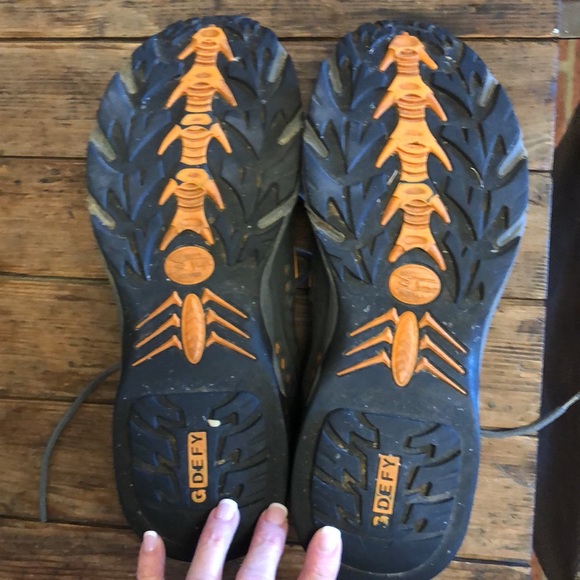 Gravity Defyer FLEXNET Orange Gray Shoes sz11.5 - Picture 10 of 14